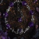 BONE DEVOURER（Amethyst Skull Heart Bracelet）