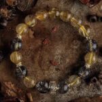 LIGHT AND SHADOW（Golden Rutilated Quartz Bracelet）