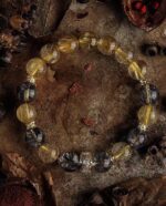 LIGHT AND SHADOW（Golden Rutilated Quartz Bracelet）