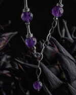 BONE DEVOURER（Amethyst Skull Heart Bracelet） - Image 8