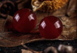 CANDLELIGHT（Red Agate & Obsidian Bracelet） - Image 5