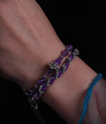 BOND（Natural Amethyst Handmade Bracelet） - Image 3