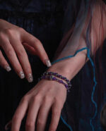 BOND（Natural Amethyst Handmade Bracelet） - Image 2