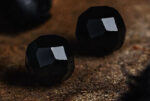 NIGHTSHADE（Silver Obsidian & Black Spinel Bracelet） - Image 5