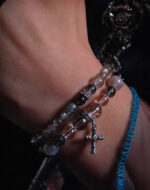 ANNIHILATION(Moonstone & Black Rutilated Quartz Bracelet) - Image 11