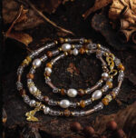 LUMINOUS FLOW（Tiger’s Eye & Pearl Bracelet） - Image 6