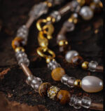 LUMINOUS FLOW（Tiger’s Eye & Pearl Bracelet） - Image 8