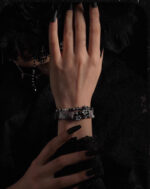 SHADOW EMBER（Silver Obsidian Bracelet） - Image 9