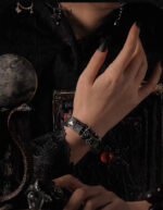 SHADOW EMBER（Silver Obsidian Bracelet） - Image 10