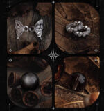 BUTTERFLY SOUL（Smoky Quartz Gothic Bracelet） - Image 4