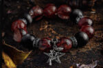 CRIMSON SILENCE（Chicken Blood Stone Gothic Bracelet） - Image 2