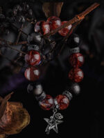 CRIMSON SILENCE（Chicken Blood Stone Gothic Bracelet） - Image 7