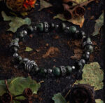 WHISPERS OF THE FOREST（Serpentine Obsidian Bracelet） - Image 5