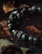 WHISPERS OF THE FOREST（Serpentine Obsidian Bracelet） - Image 7
