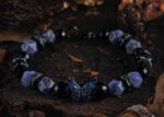 ILLUSION'S END（Sodalite & Black Agate Bracelet） - Image 2