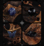 ILLUSION'S END（Sodalite & Black Agate Bracelet） - Image 3