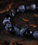 ILLUSION'S END（Sodalite & Black Agate Bracelet） - Image 7