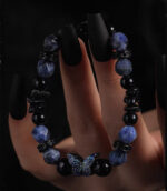 ILLUSION'S END（Sodalite & Black Agate Bracelet） - Image 10