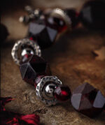 SCARLET ABSOLUTION（Garnet Rose Cross Bracelet） - Image 6
