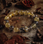 LIGHT AND SHADOW（Golden Rutilated Quartz Bracelet） - Image 5