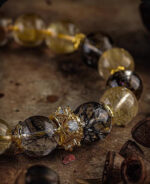 LIGHT AND SHADOW（Golden Rutilated Quartz Bracelet） - Image 6