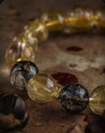 LIGHT AND SHADOW（Golden Rutilated Quartz Bracelet） - Image 7