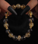 LIGHT AND SHADOW（Golden Rutilated Quartz Bracelet） - Image 8