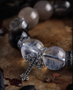 PRISON（Black Rutilated Quartz & Pearl Bracelet） - Image 9
