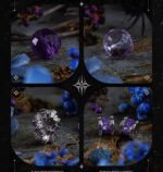 BUBBLE（Grape Amethyst Zircon Bracelet） - Image 4