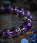 BUBBLE（Grape Amethyst Zircon Bracelet） - Image 9