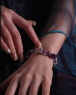 BUBBLE（Grape Amethyst Zircon Bracelet） - Image 10