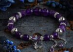 NIGHTMARE（Teardrop Amethyst Charm Bracelet） - Image 2