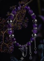 NIGHTMARE（Teardrop Amethyst Charm Bracelet） - Image 6
