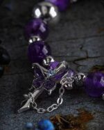 NIGHTMARE（Teardrop Amethyst Charm Bracelet） - Image 7