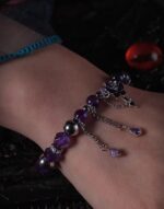NIGHTMARE（Teardrop Amethyst Charm Bracelet） - Image 10